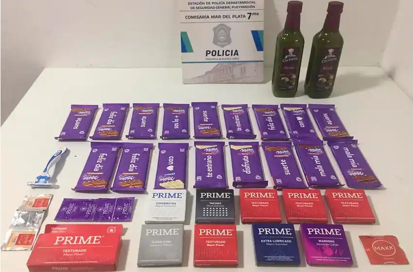 Para mitigar el frío: roban chocolates y preservativos de un reconocido supermercado de Mar del Plata