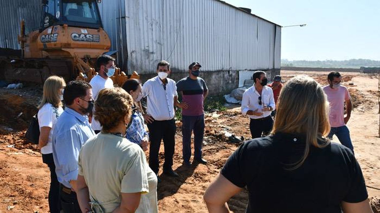 Concejales supervisaron la obra de  relleno sanitario del Campo Abasto