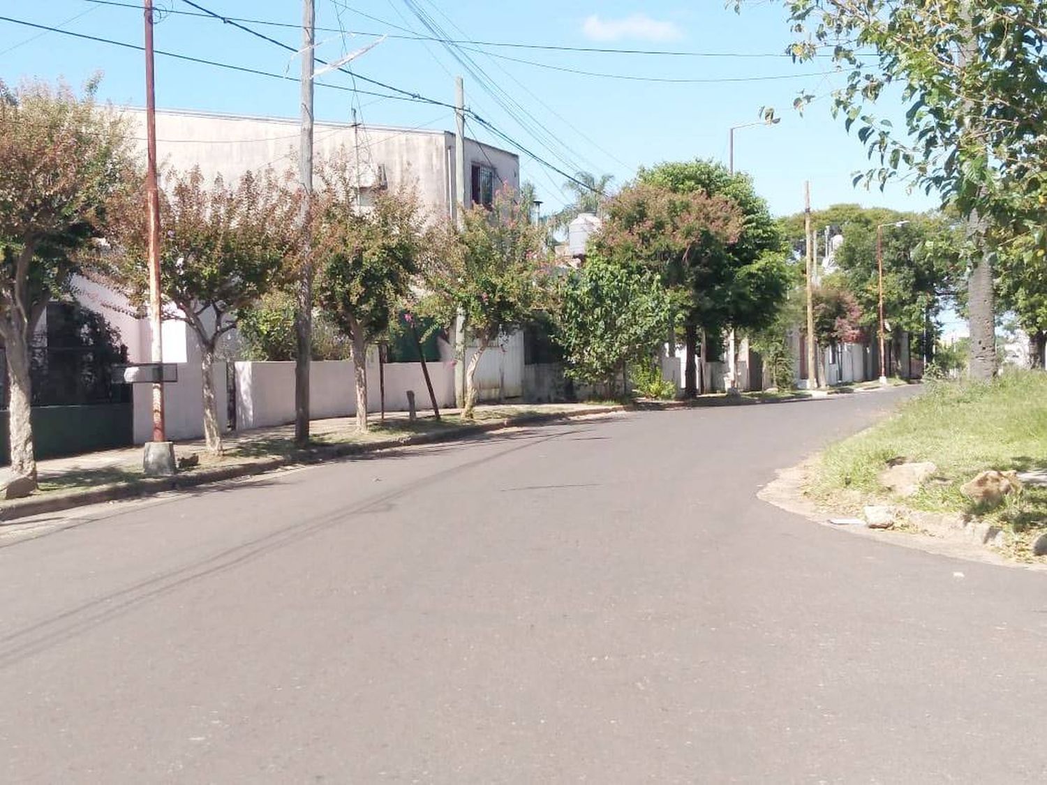 Vecinos valoraron la pavimentación en  una zona de Concordia 