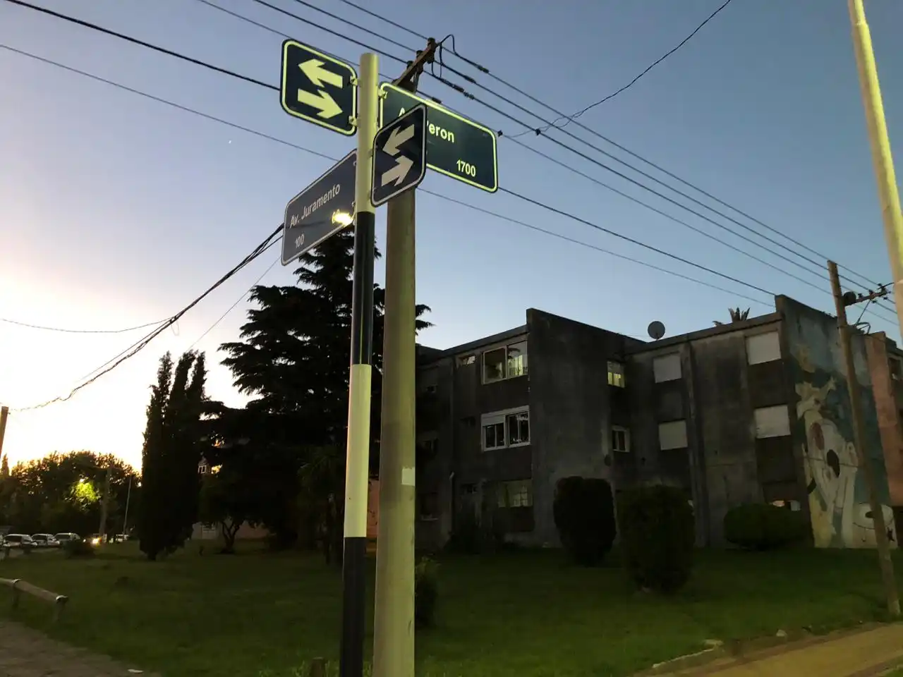 Los monoblock de Perón y Juramento, escenario de un brutal crimen.