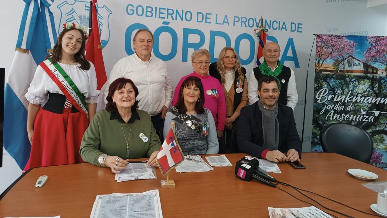 El lanzamiento de la fiesta se realizó en la Sede del Gobierno de Córdoba en San Francisco.