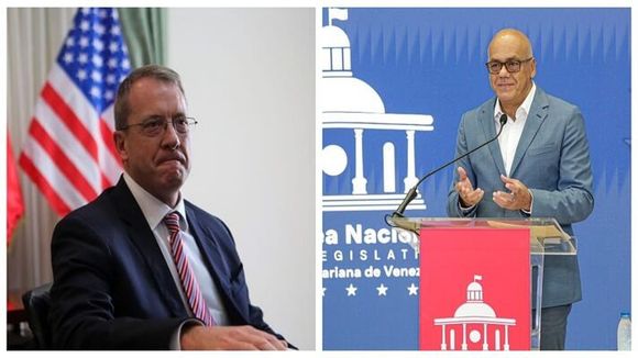 ¡CÁLMESE! El mensaje de Jorge Rodríguez a James Story y su amenaza de más sanciones contra Venezuela