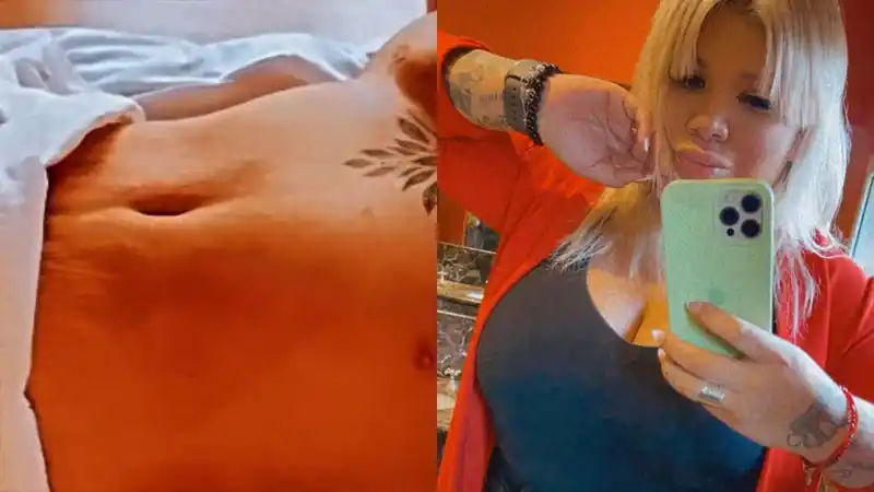 Morena Rial mostró los cambios físicos después de sus cirugías estéticas