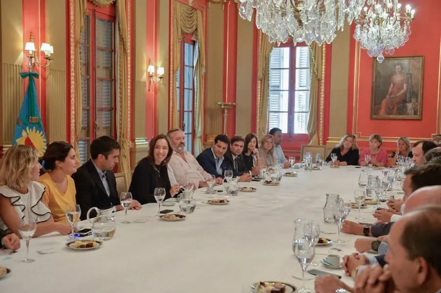 Vidal reunió a sus diputados y fijó agenda: reforma judicial y Obra Pública