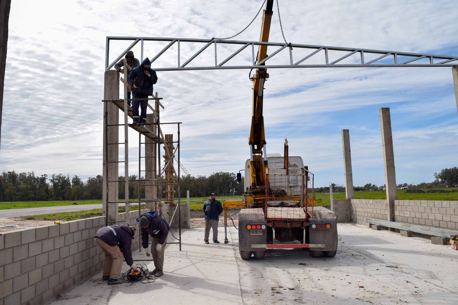 Autódromo: continúa avanzando la obra