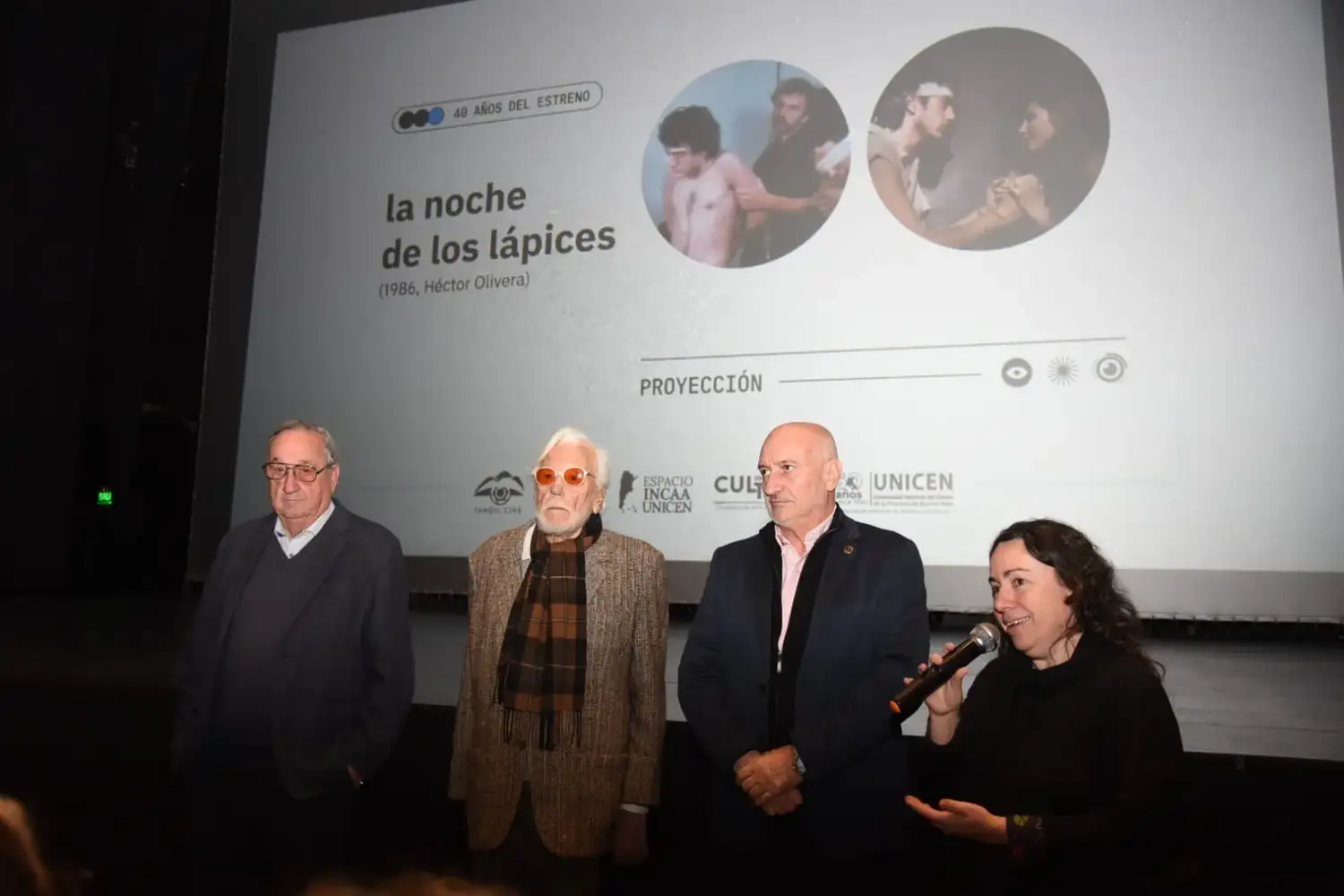 El director Héctor Olivera, homenajeado por la Unicen.