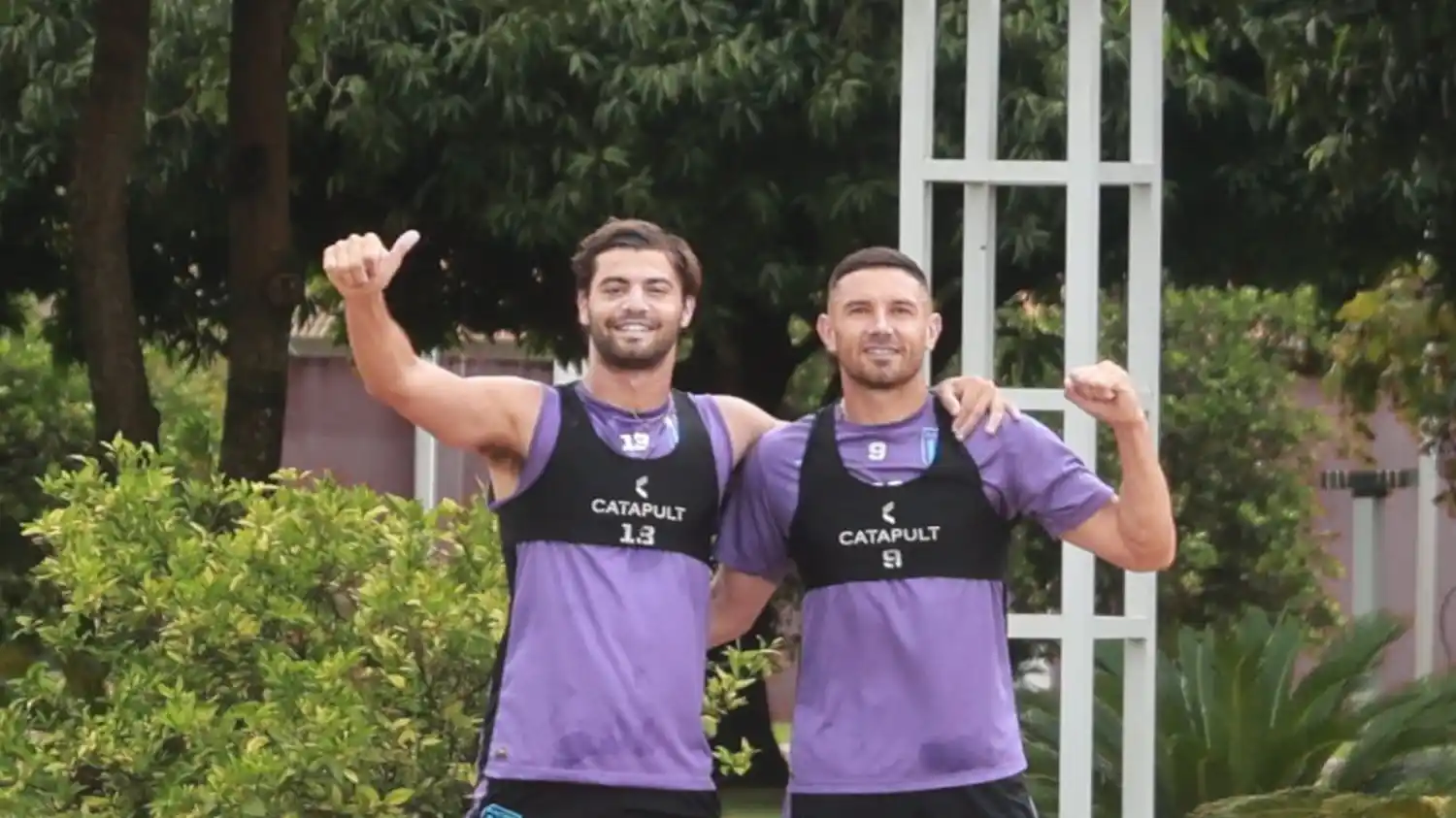 Sosa y “Maravilla” Martínez, referentes del Racing actual.