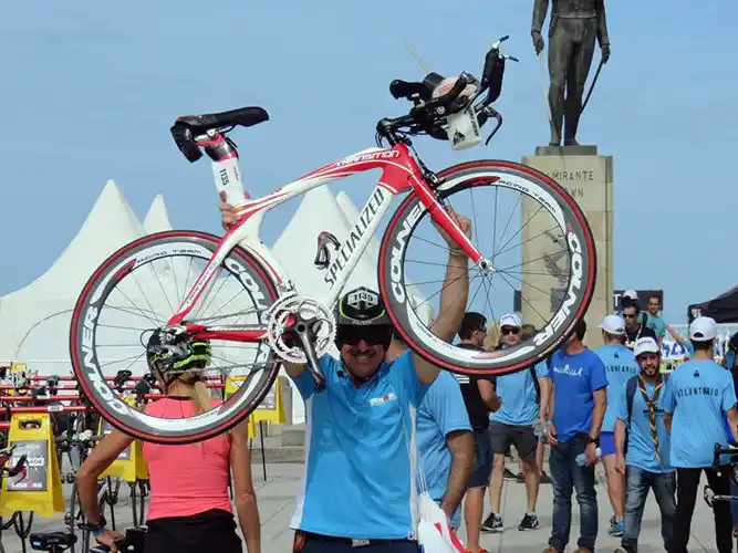 Nito Escobar, en busca de su 11° Ironman en Portugal
