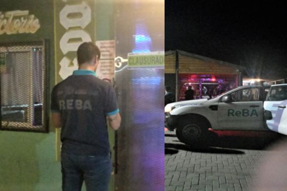 Inspectores de Reba clausuraron parrilla Don Victorio y bar El Gauchito