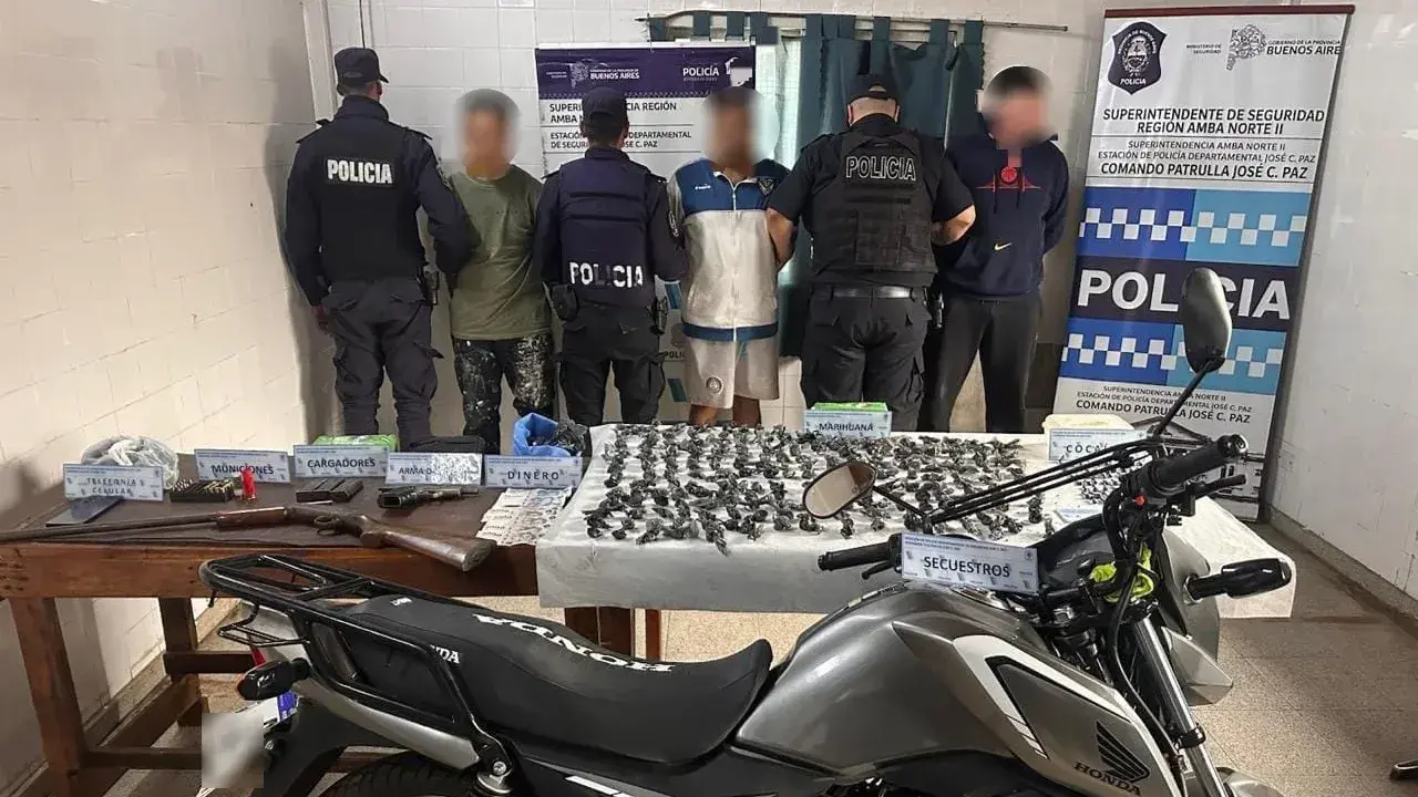 Intervinieron las comisarías Primera, Segunda y Tercera.