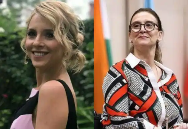 Peterson fulminó a Michetti en la llegada de Macron