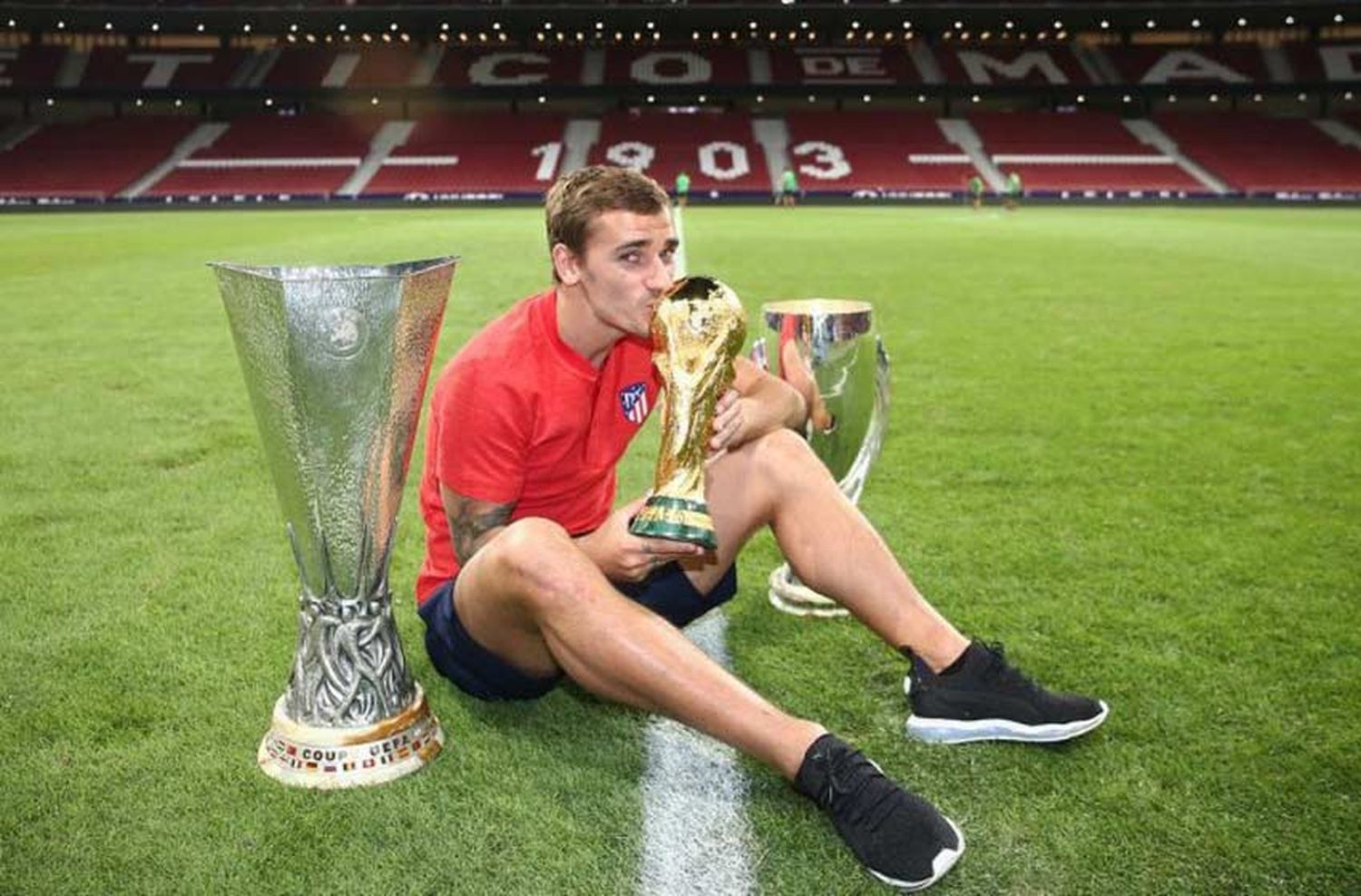Así respondió el Atlético de Madrid ante la ausencia de Griezman en «The Best»