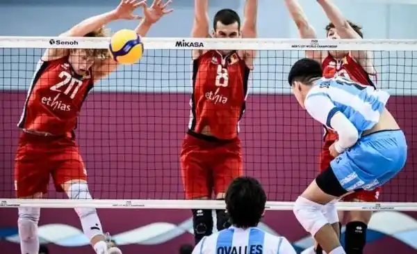Argentina se recuperó en el Mundial Sub 21 de voleibol