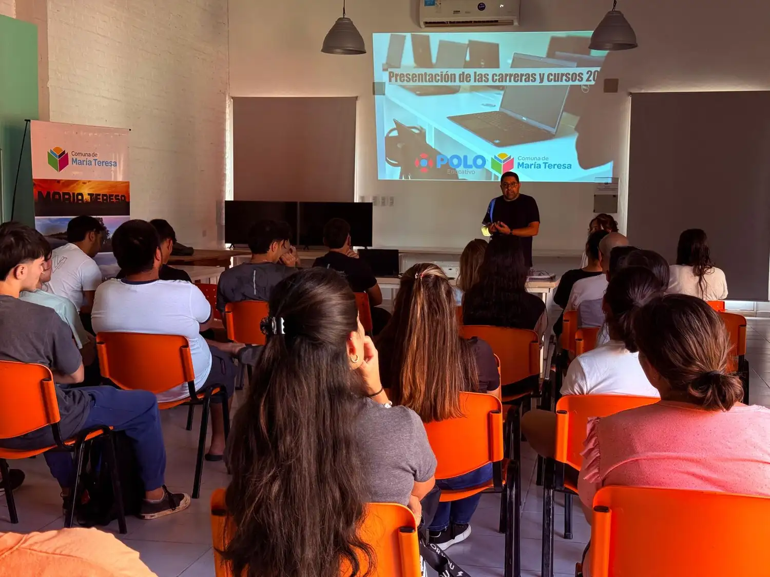 Presentación del abanico de carreras.