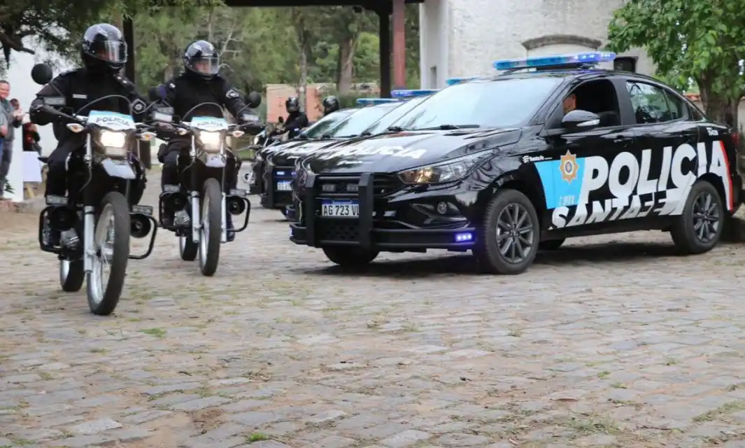 Amplio despilegue policial en Rosario y Santa Fe