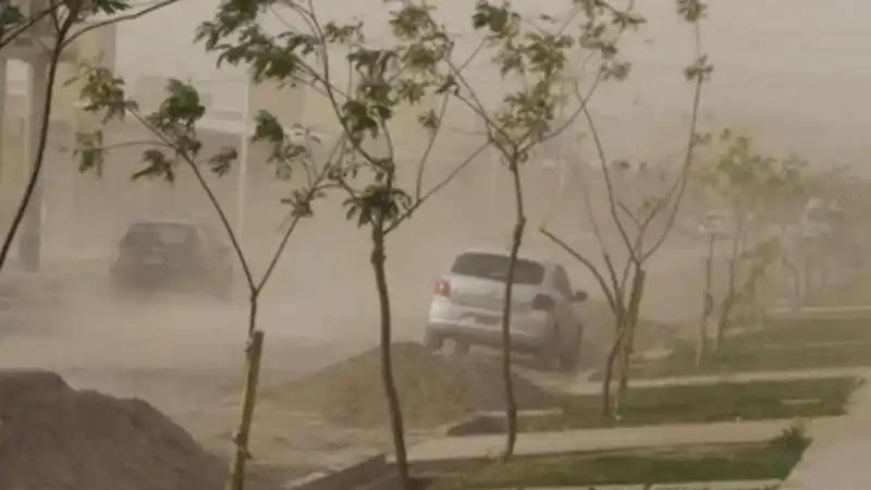 Alerta por viento y llegada del frío a la Provincia. Foto: Ilustración.