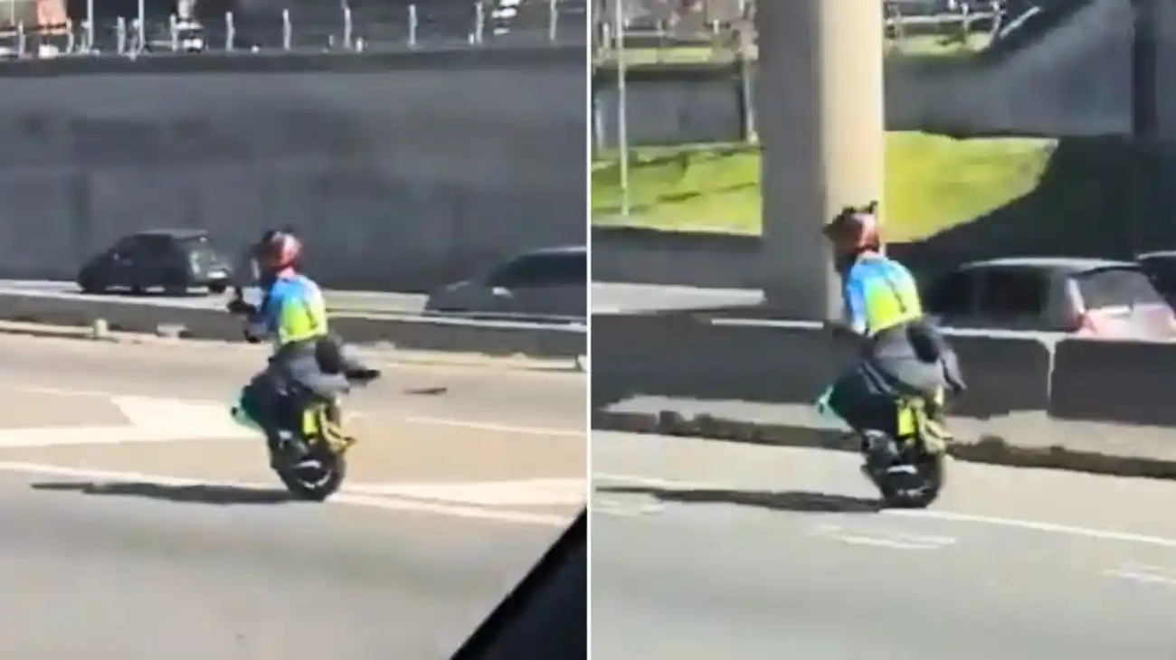 Todo quedó filmado.