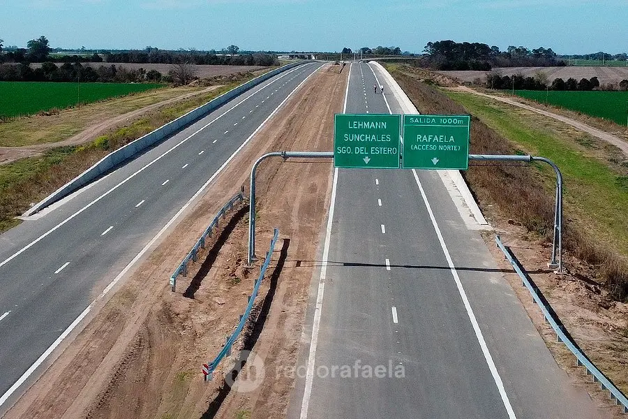 Tras ocho años de trabajo, este miércoles habilitarán la variante Rafaela de la Ruta Nacional 34