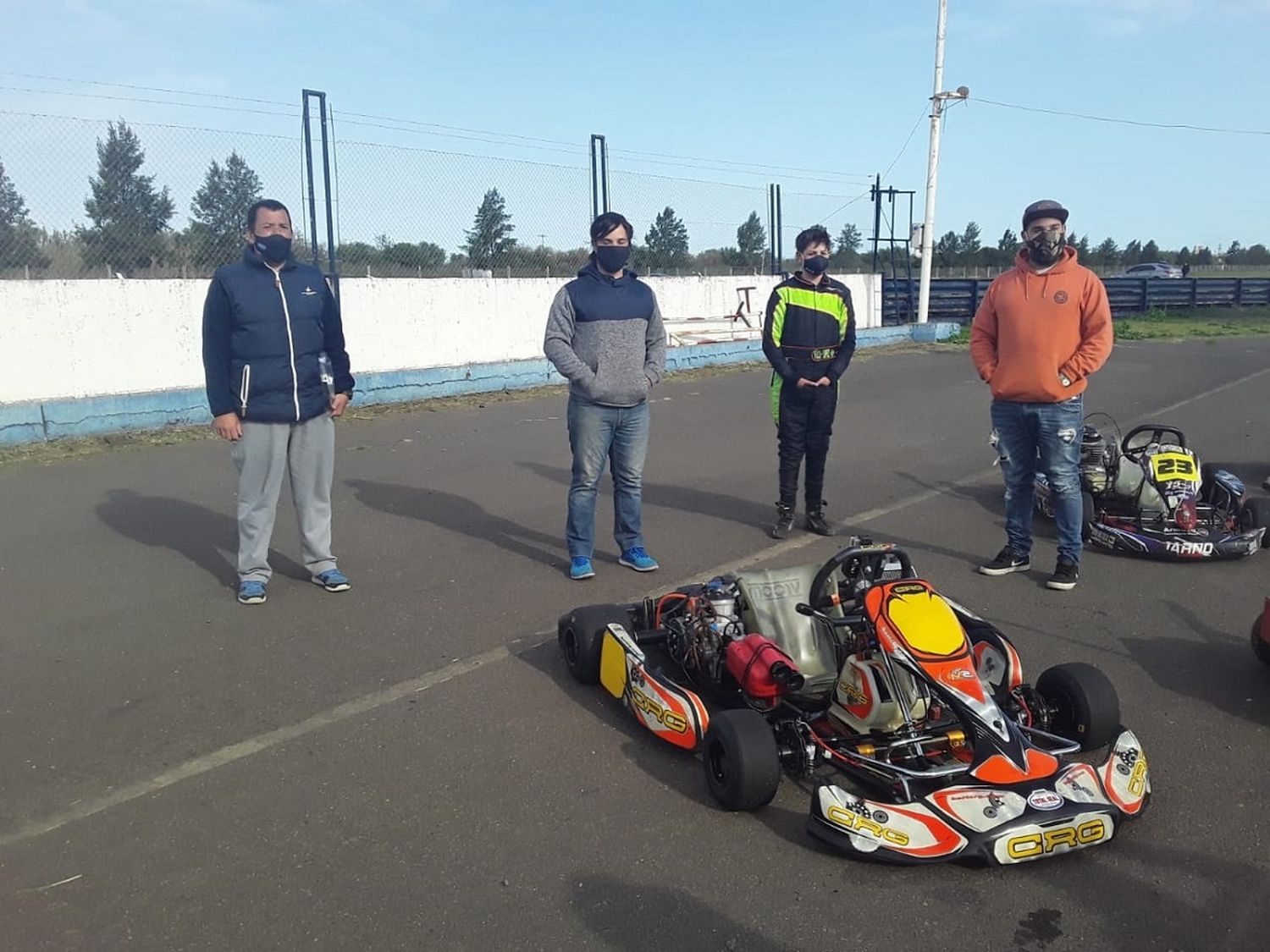 Intensa jornada de pruebas en el Autódromo de Gualeguaychú