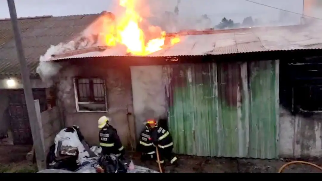 Incendio Quequén