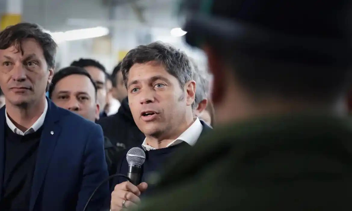 Axel Kicillof ante el acto de Javier Milei: "Hay que resaltar el grado de locura que esto implica"
