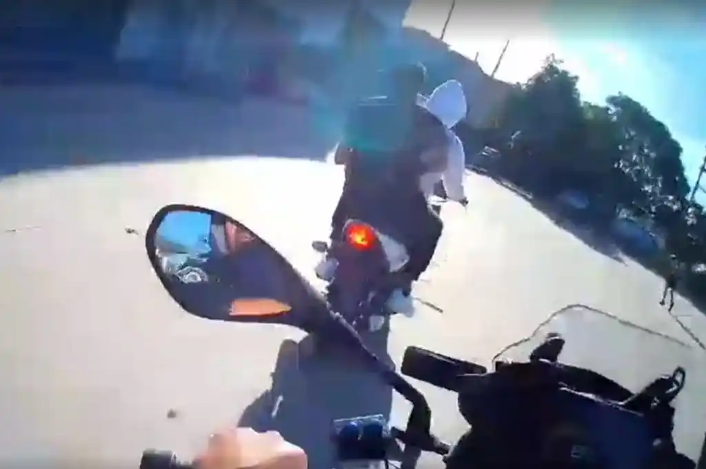 Intento de robo y persecución