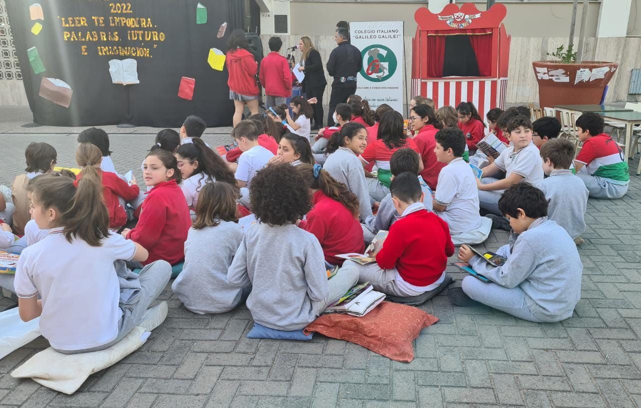 20ª Maratón Nacional de Lectura en el Colegio Italiano «Galileo Galilei»