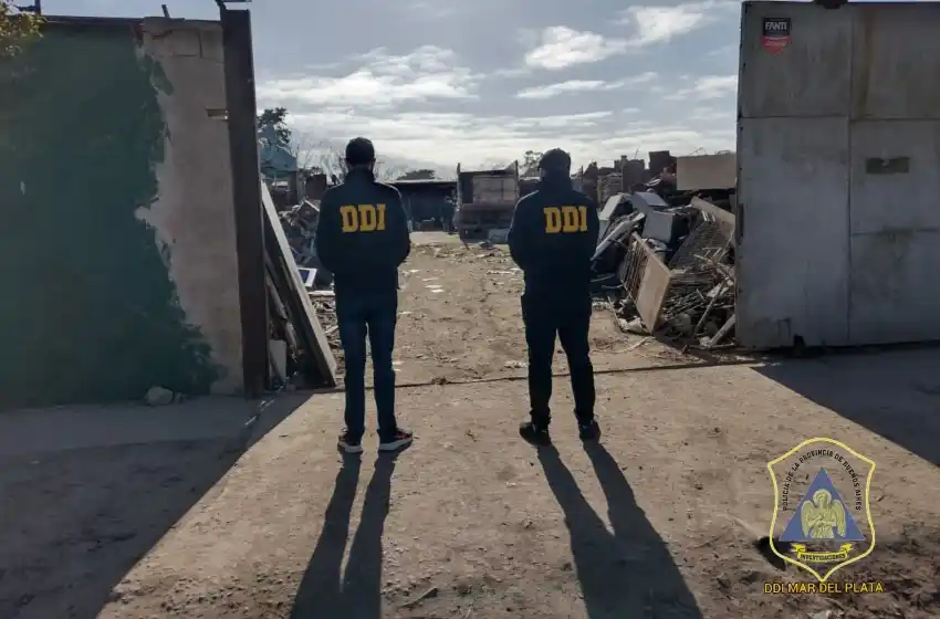 Aprehendieron a un hombre por robar medidores de agua y gas