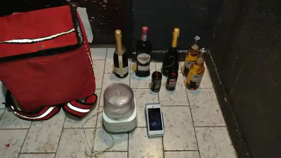 Entró a robar bebidas a un local y denunció a los dueños por lesionarlo cuando lo descubrieron