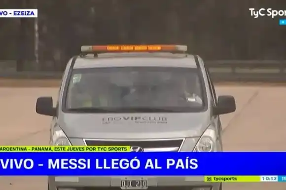 Llegó Messi 