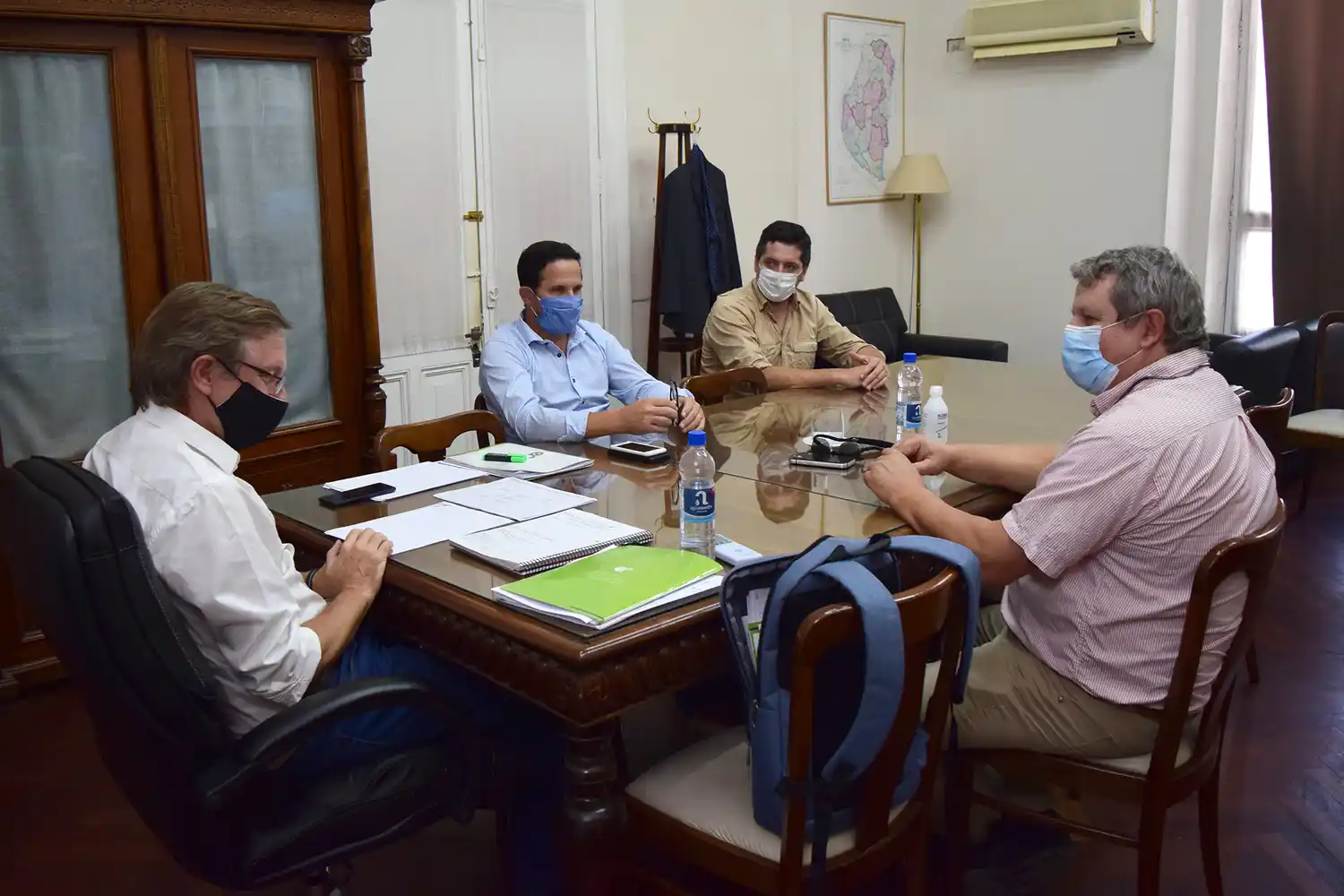 INTA y provincia evaluaron actividades conjuntas