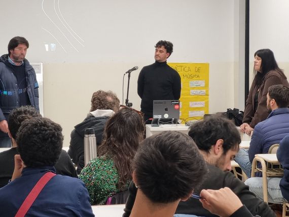“Mi Primer Track” convocó a decenas de tandilenses en el Conservatorio Isaías Orbe