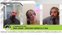 Toma de tierras en La Movediza: “En este momento están construyendo casas de material”