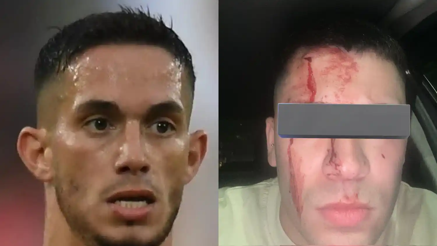 El episodio involucró a Iván Marcone y a un hincha de Independiente que resultó lastimado.