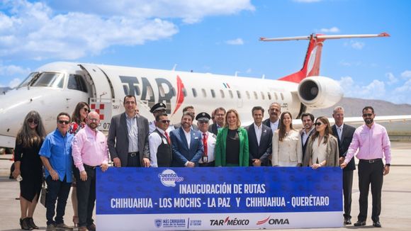 TAR Aerolíneas impulsa la conectividad de Aeropuerto de Chihuahua con el lanzamiento de nuevas rutas