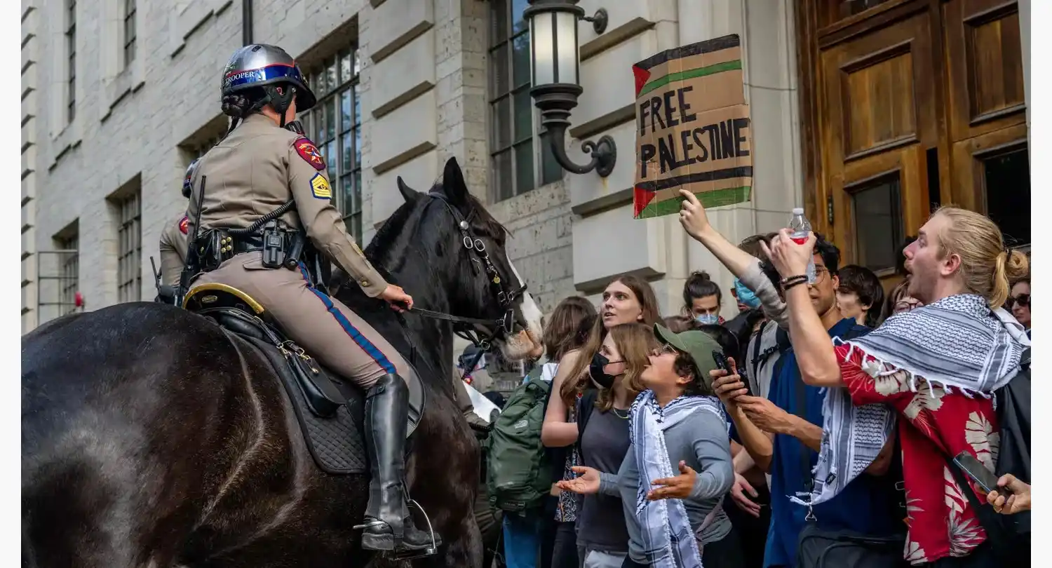 Máxima tensión en las universidades de EEUU: detuvieron a cientos de estudiantes