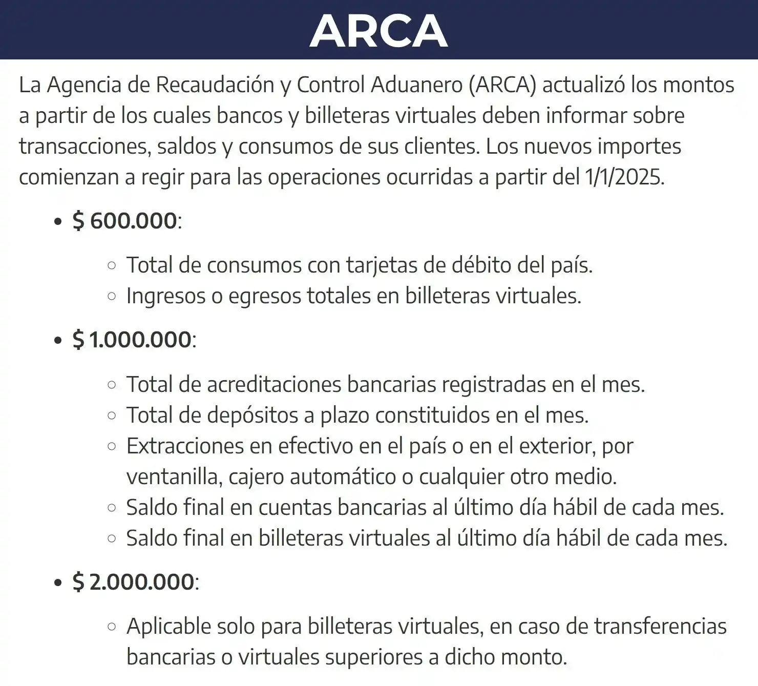 ARCA