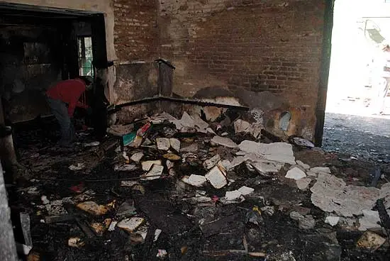 Incendio en el Comité radical en Olavarría: Evalúan si interviene la Justicia Electoral 