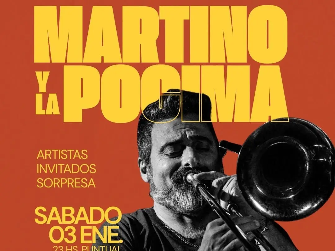 Martino y La Pócima vuelven a Necochea con un show deluxe y grandes invitados