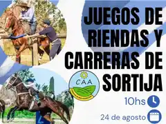 Aldea Asunción vive la tradición: juegos de riendas, sortija y música para toda la familia