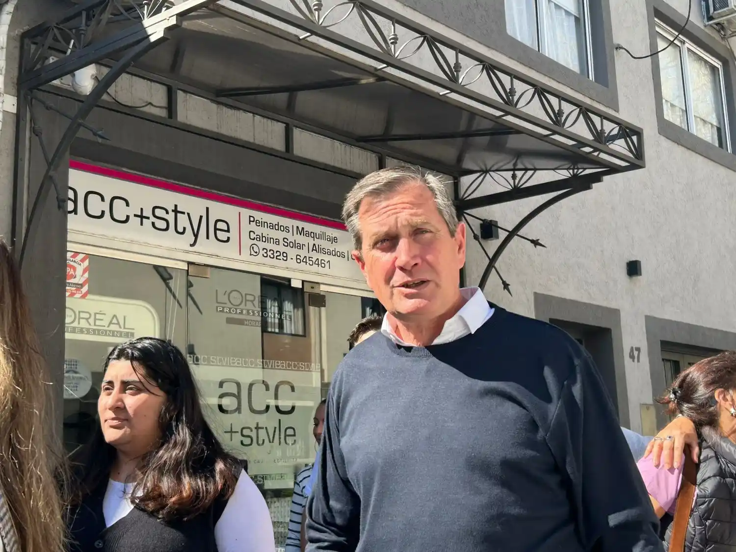 Mauro Rasio en la transmisión san pedro vota 2025