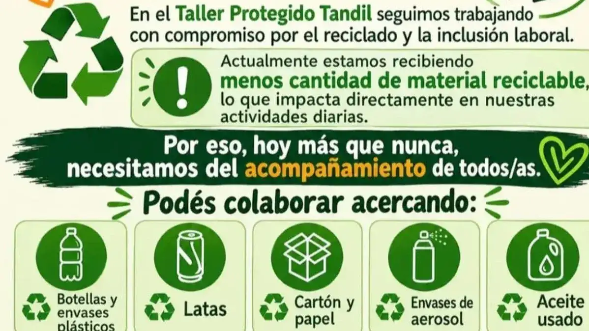 El Taller Protegido alertó por la caída en la recolección de reciclables
