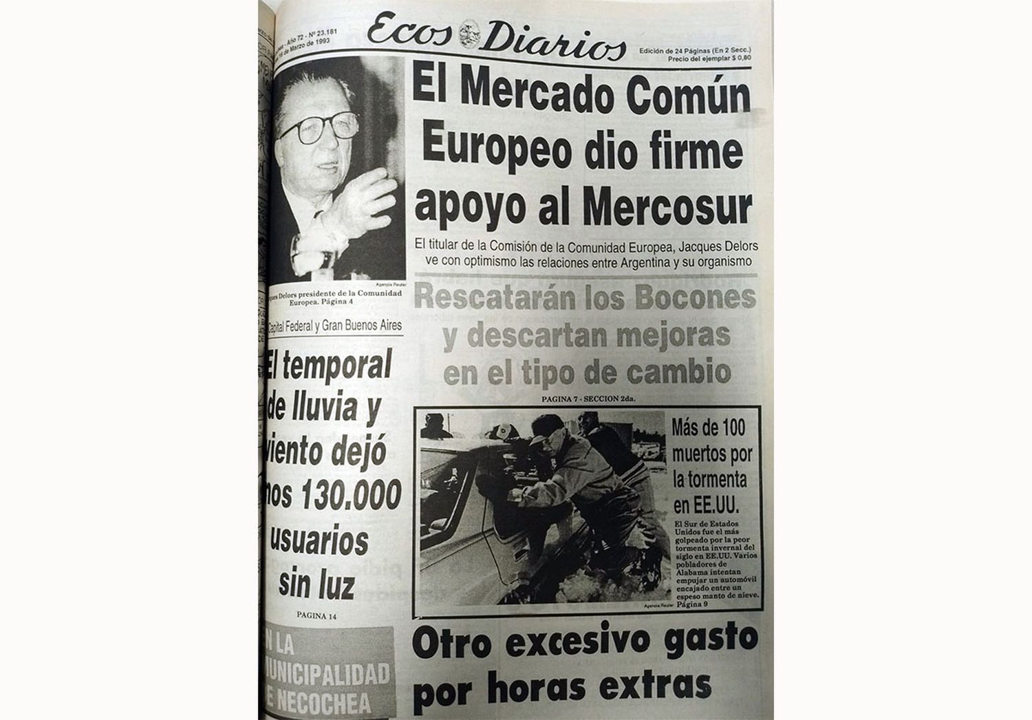 Martes 16 de marzo de 1993