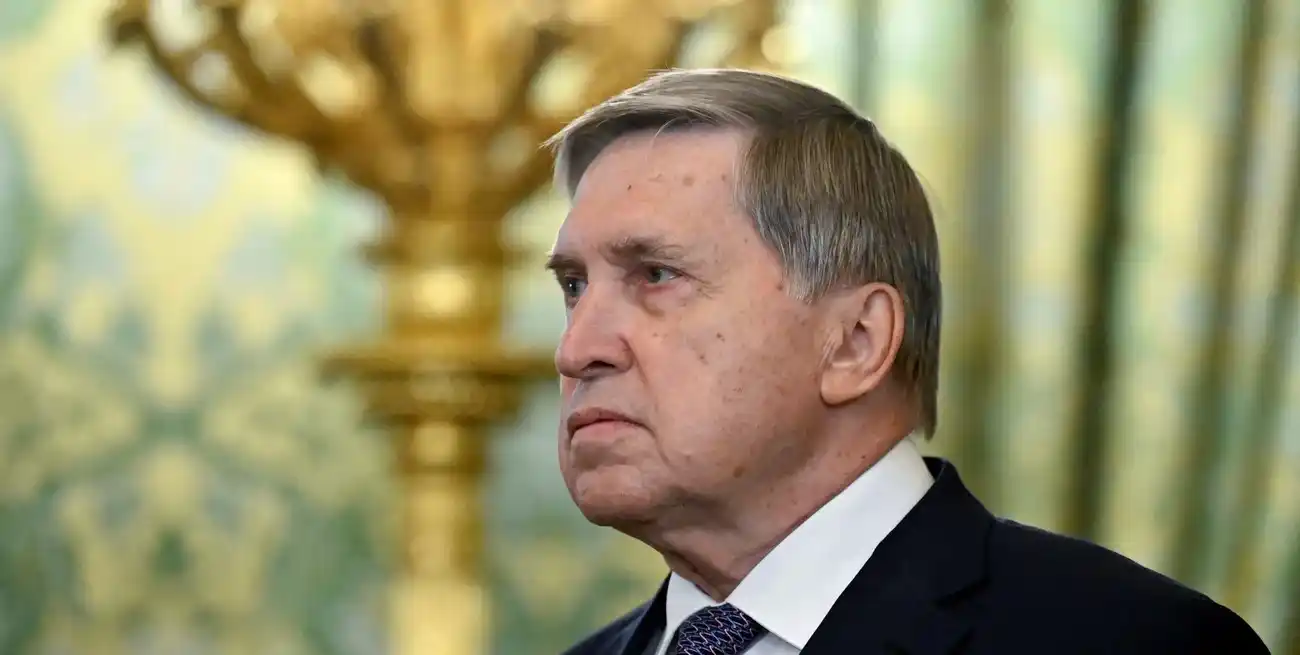 Asesor presidencial ruso Yuri Ushakov. Crédito: ALEXANDER NEMENOV/REUTERS