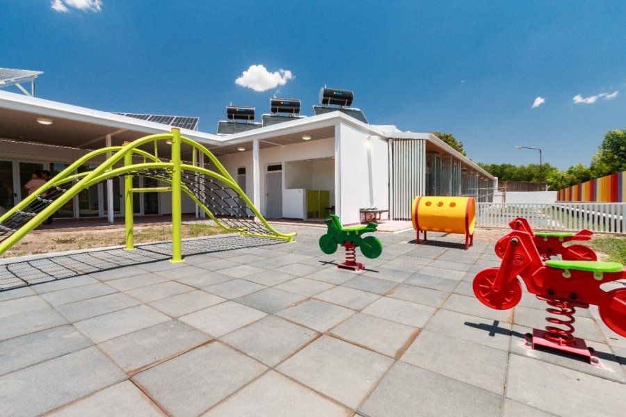La provincia finaliza la construcción del primer jardín de infantes pospandemia en Latinoamérica