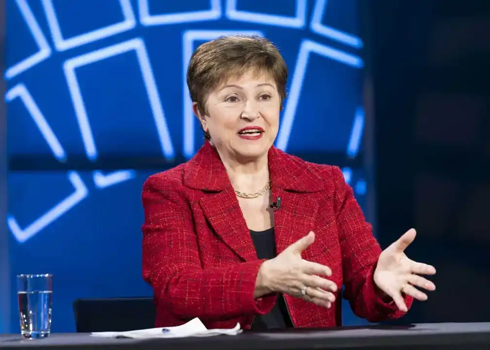 Kristalina Georgieva, la titular del FMI, de buen diálogo con Milei