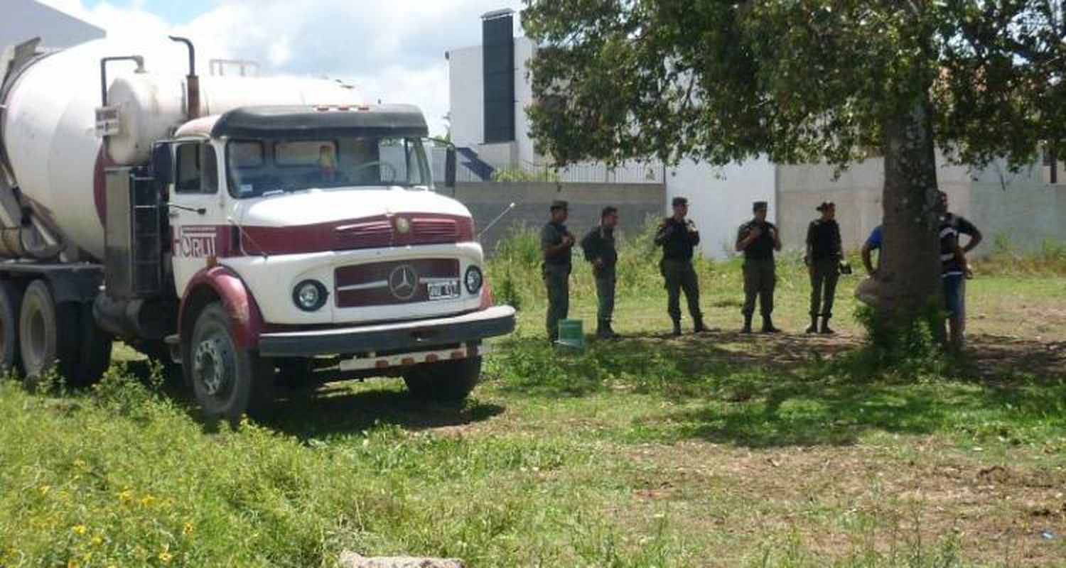 Gendarmería custodió obra en el nuevo Boulevard