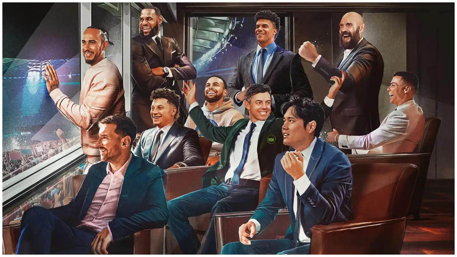 Cristiano Ronaldo y Lionel Messi vuelven a liderar la lista de los 5 deportistas con mayores ingresos del planeta en 2025. Foto: Forbes.