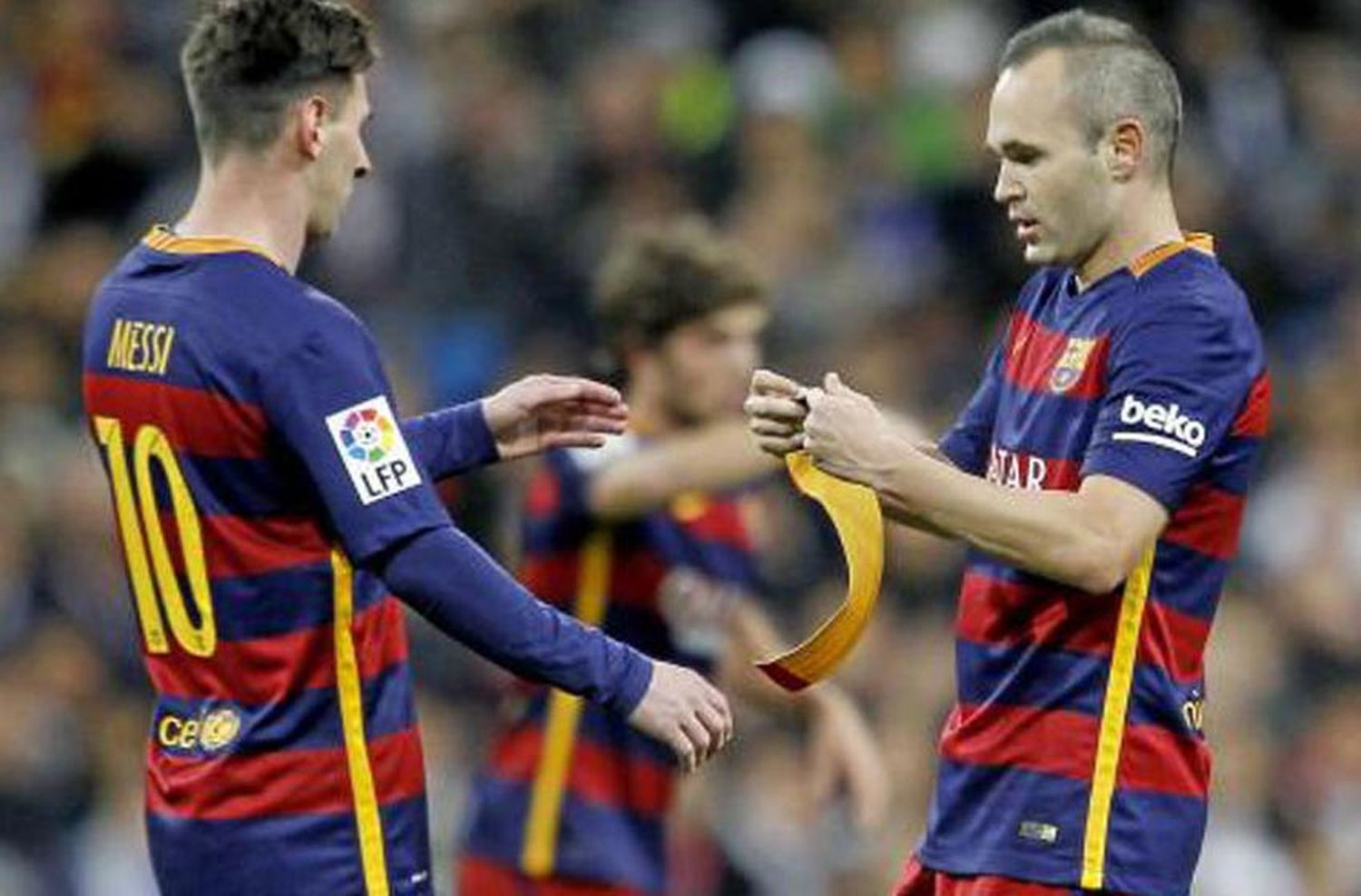 Messi, el nuevo capitán del Barcelona