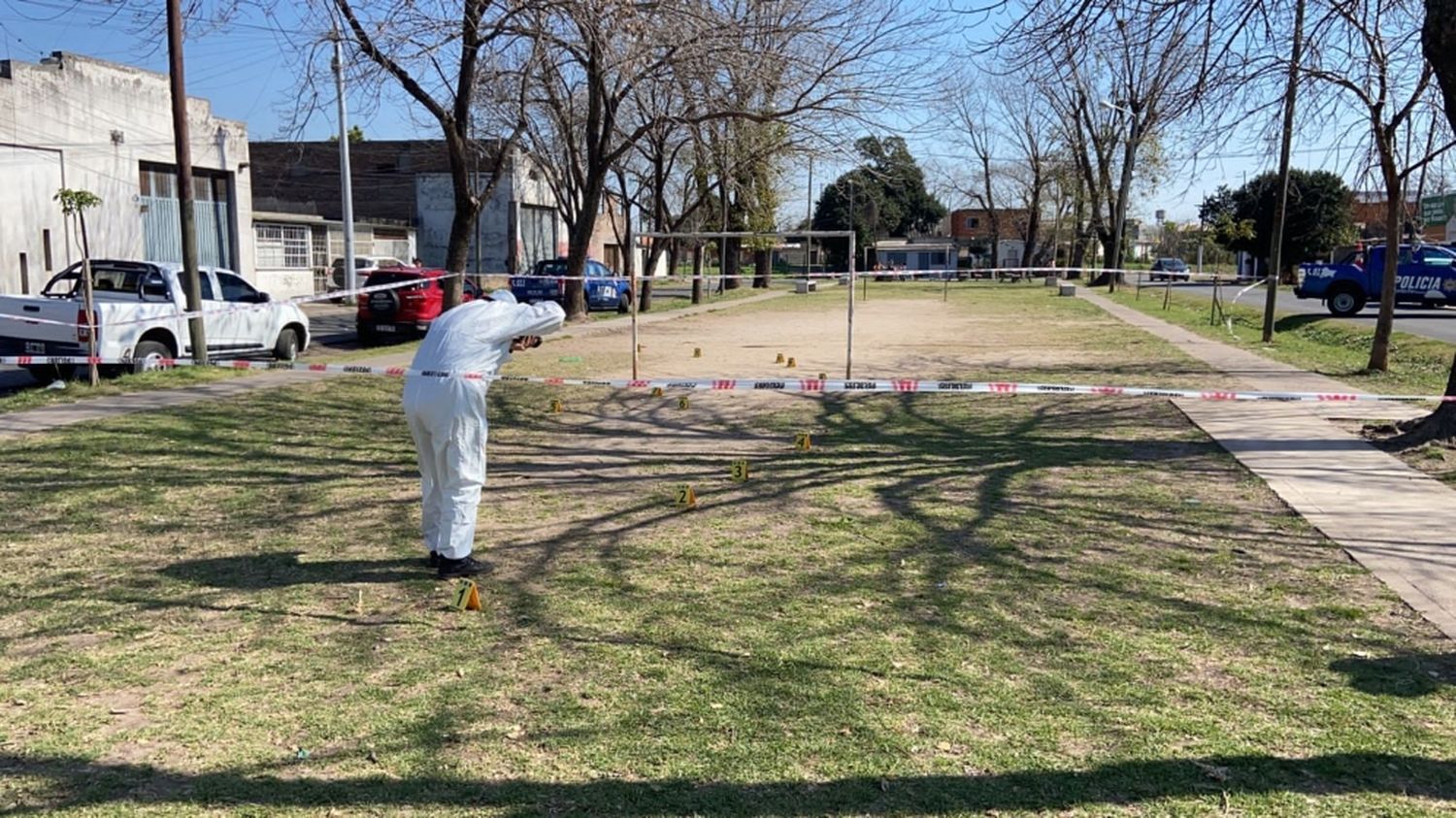 Investigan cómo fue la balacera donde resultó herido un nene de 8 años